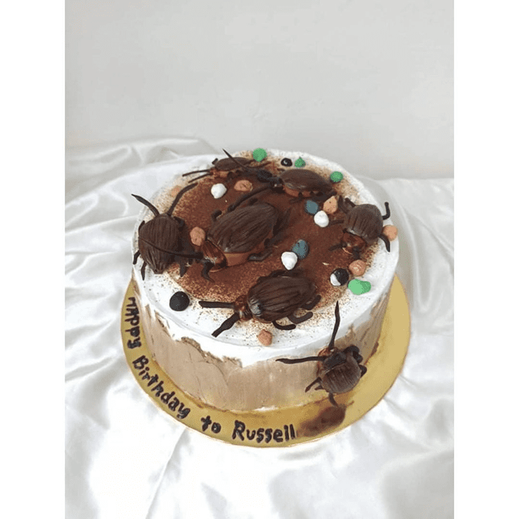 Alluring Cockroach Cake