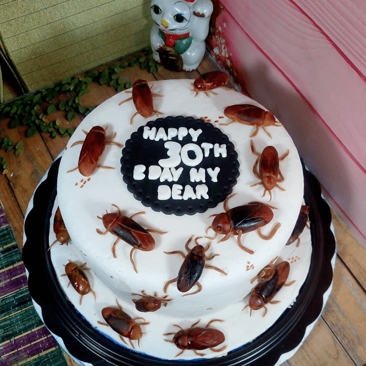 Appealing Cockroach Cake