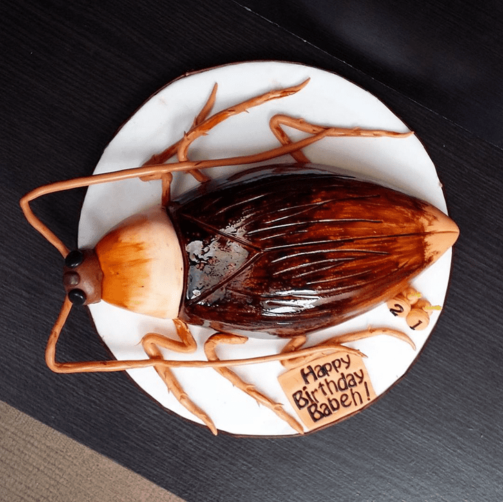 Cute Cockroach Cake