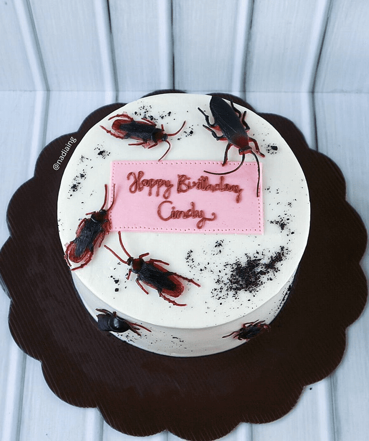 Elegant Cockroach Cake