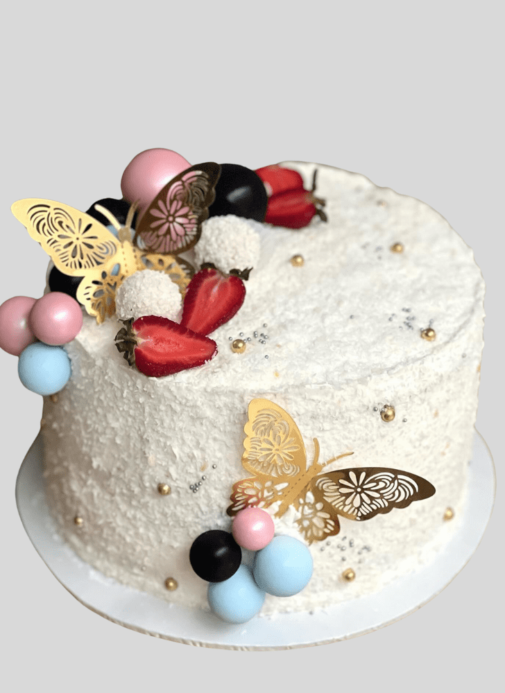 Enthralling Coconut Cake