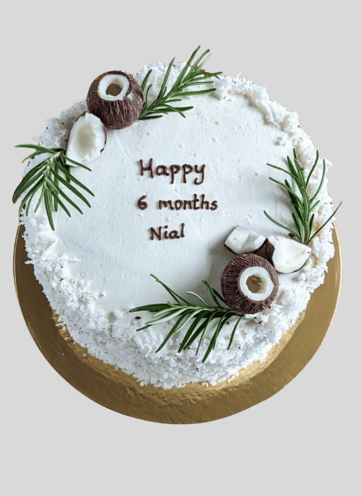 Inviting Coconut Cake