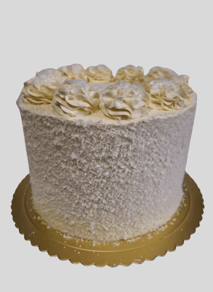 Lovely Coconut Cake Design