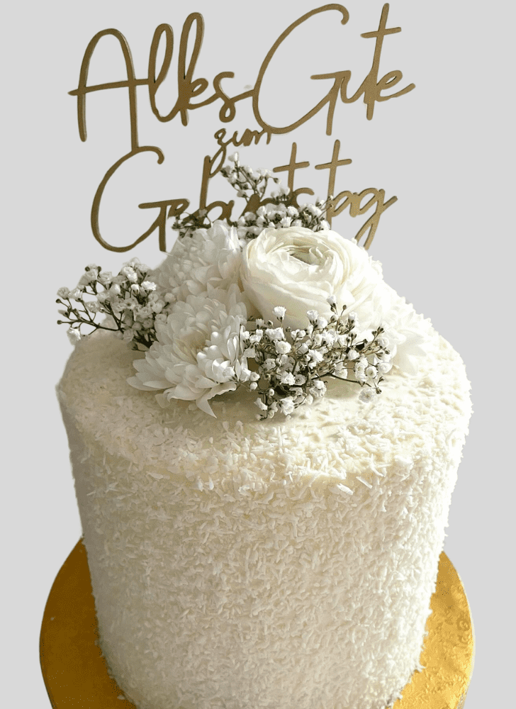 Radiant Coconut Cake