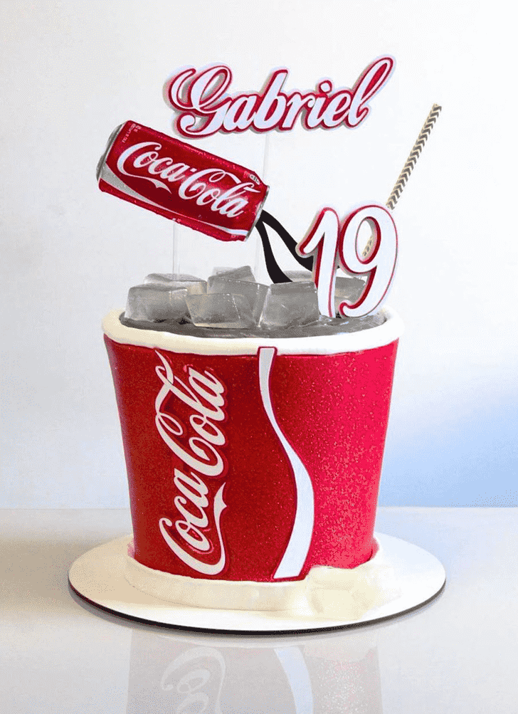 Alluring Coke Cake