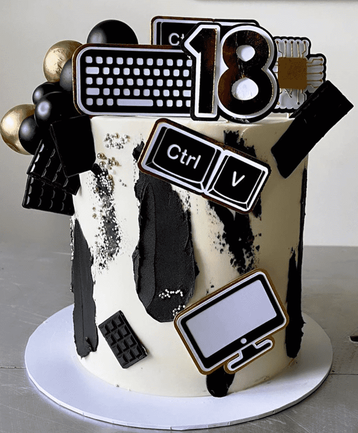 Appealing Computer Cake