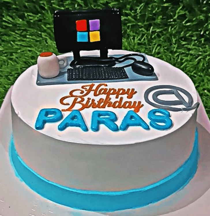 Captivating Computer Cake