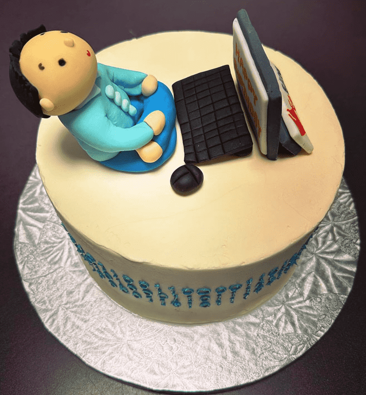 Comely Computer Cake