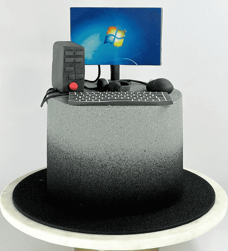 Good Looking Computer Cake