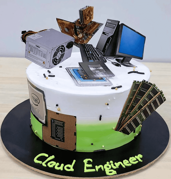 Marvelous Computer Cake