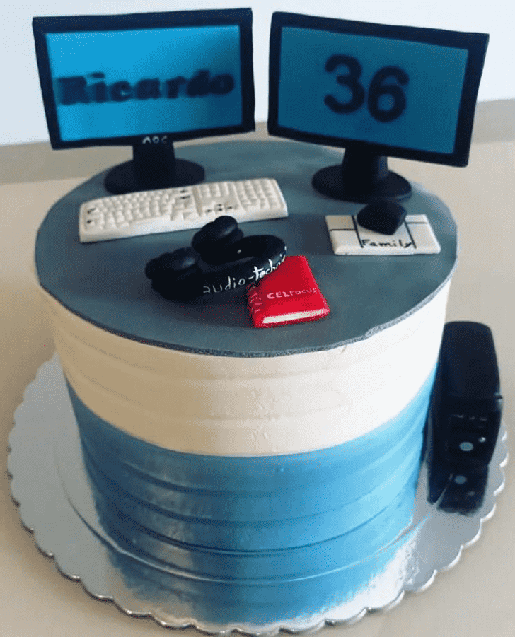 Resplendent Computer Cake
