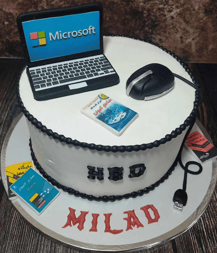 Splendid Computer Cake