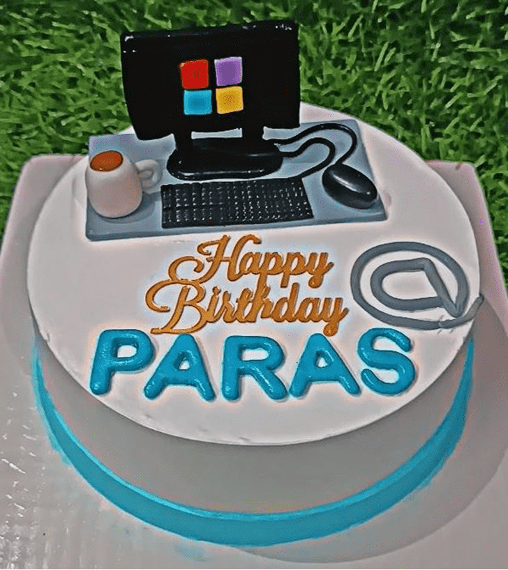 Wonderful Computer Cake Design