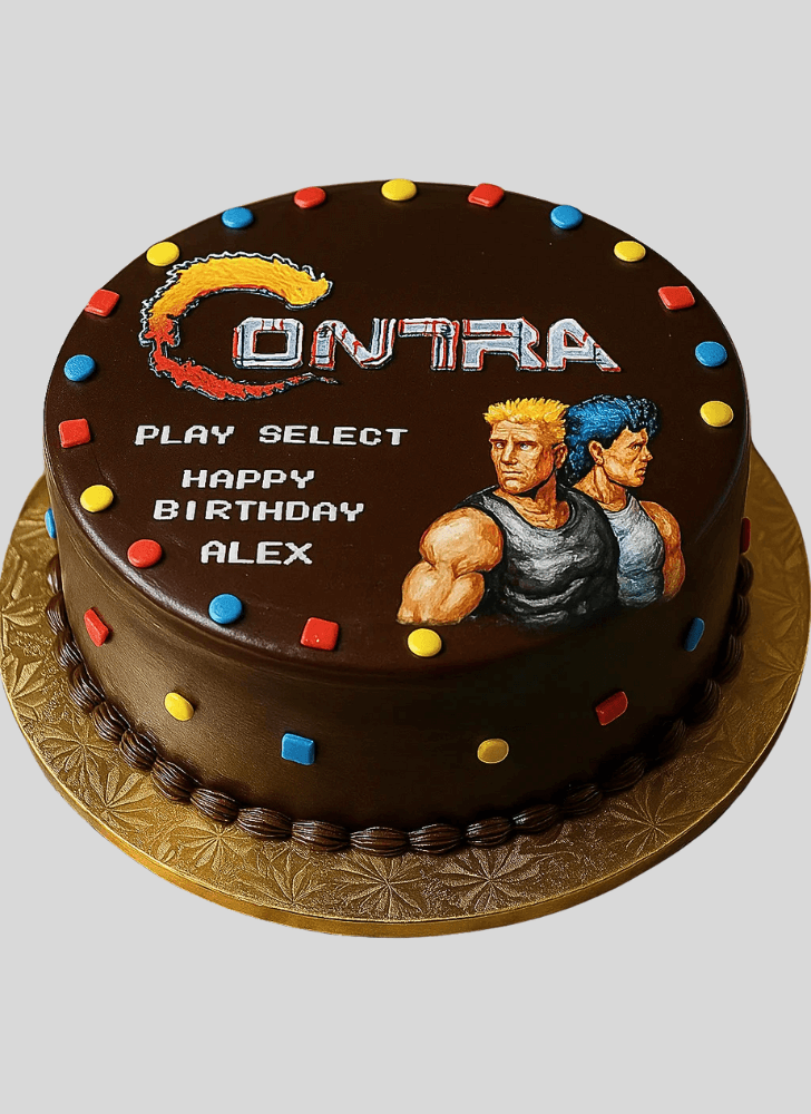 Admirable Contra Cake Design
