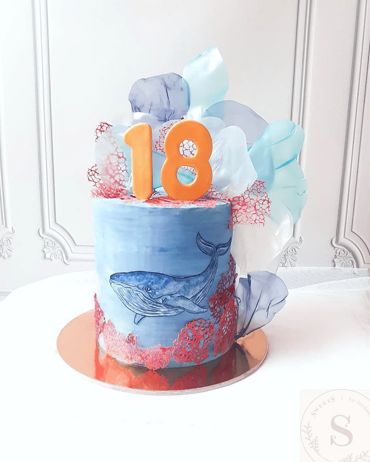 Magnificent Coral Cake