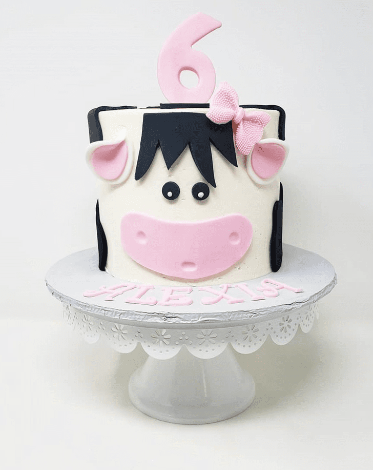 Charming Cow Cake