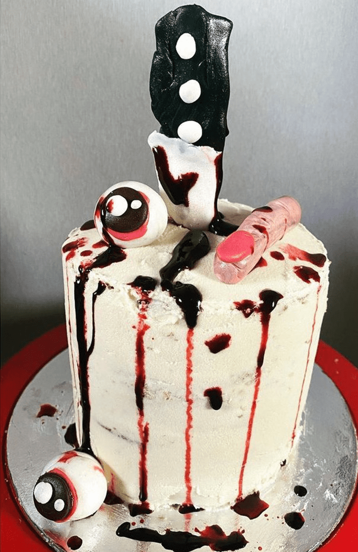 Admirable Creepy Cake Design