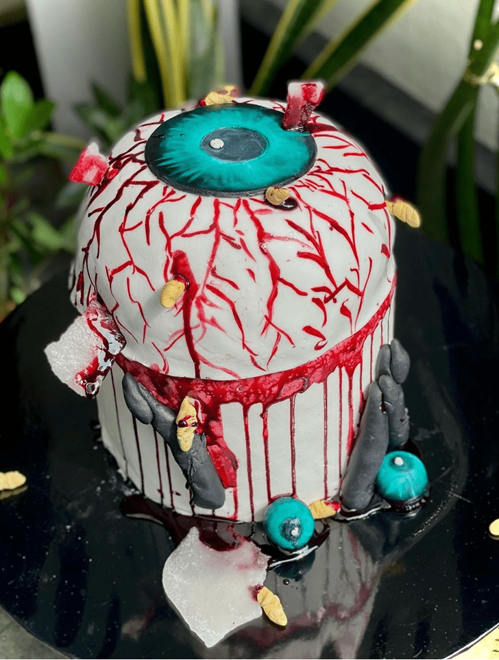 Alluring Creepy Cake