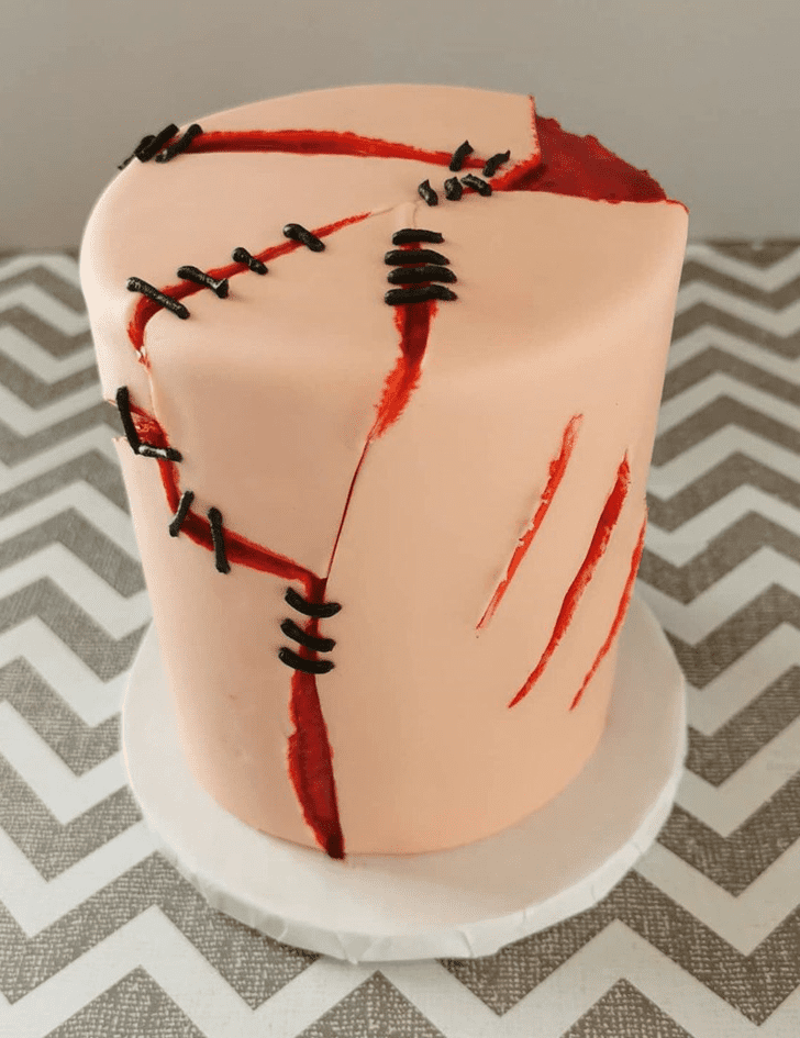 Captivating Creepy Cake