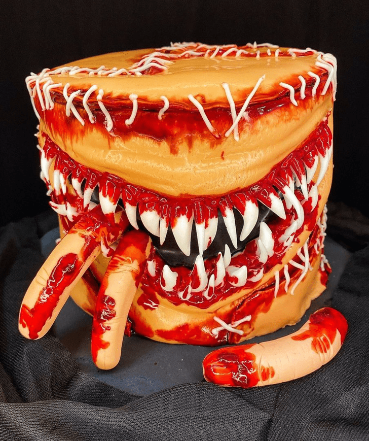 Elegant Creepy Cake