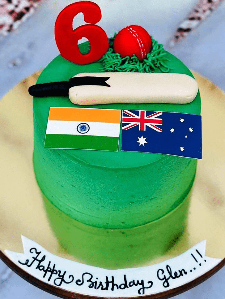 Alluring Cricket Cake