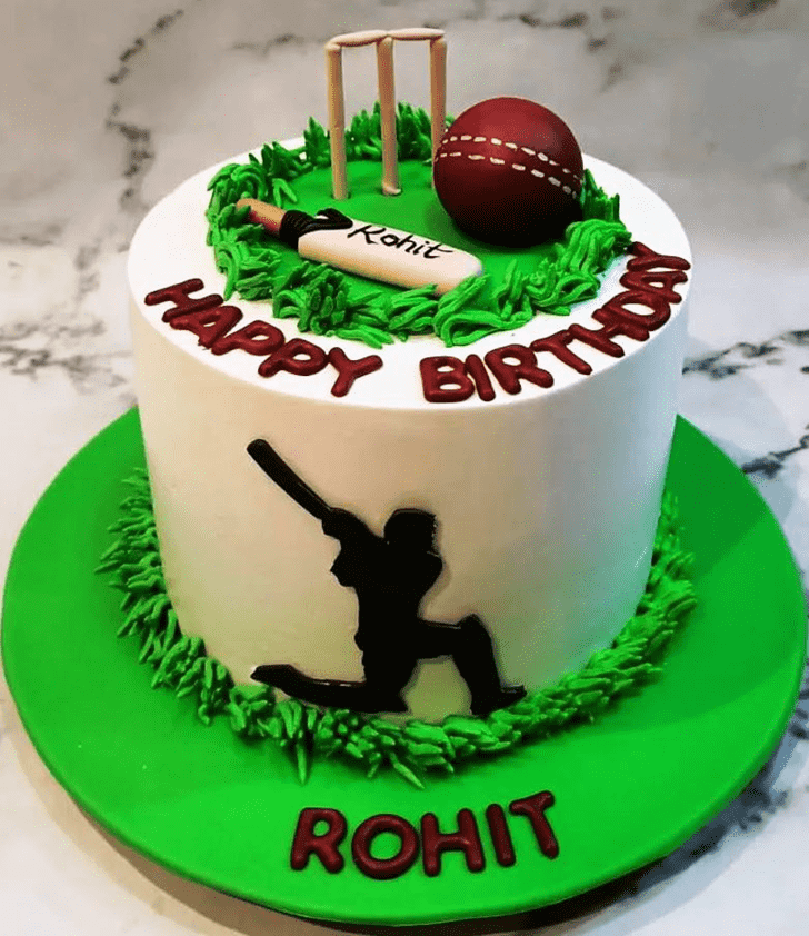 Elegant Cricket Cake