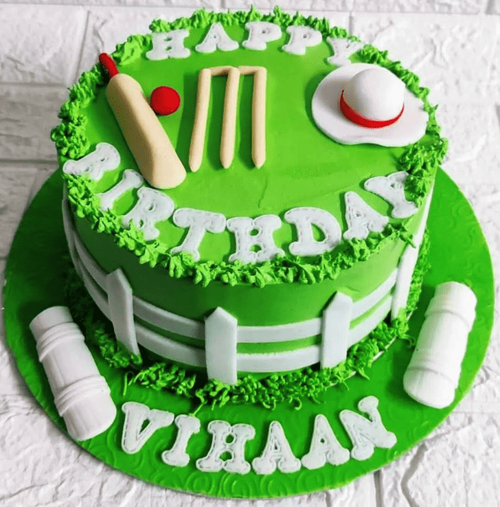 Handsome Cricket Cake