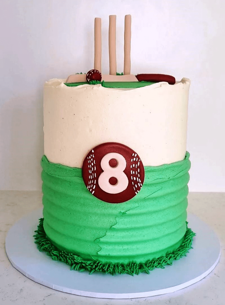 Marvelous Cricket Cake