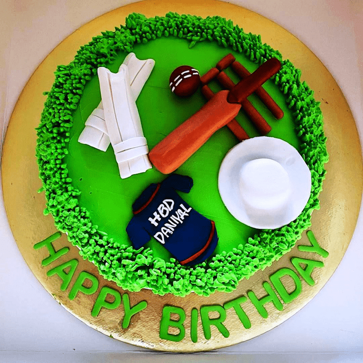 Ravishing Cricket Cake