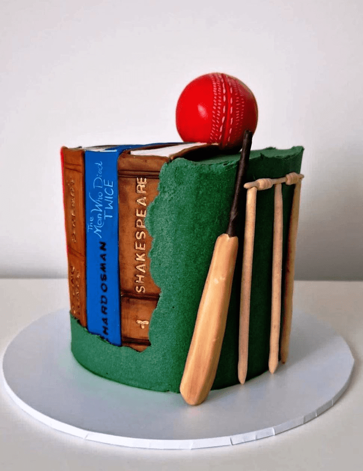Refined Cricket Cake
