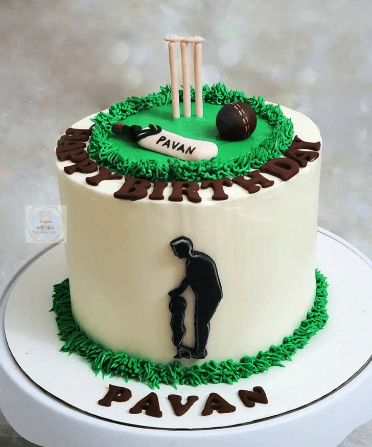 Splendid Cricket Cake