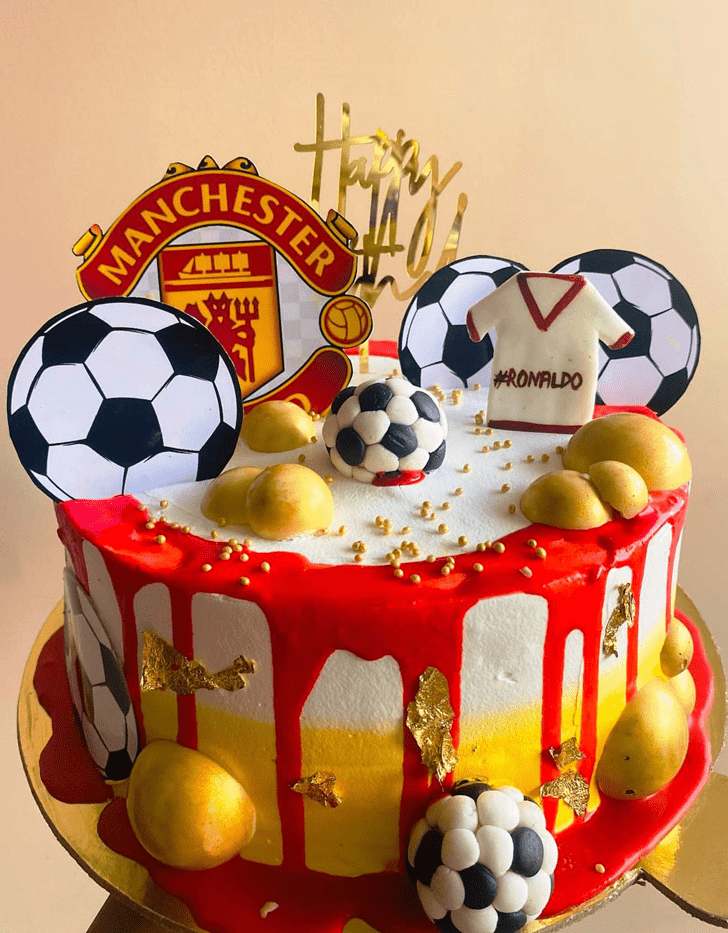 Exquisite Cristiano Ronaldo Cake