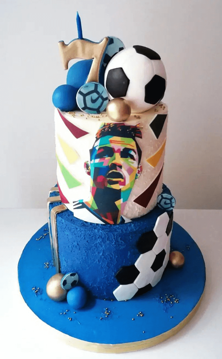 Gorgeous Cristiano Ronaldo Cake