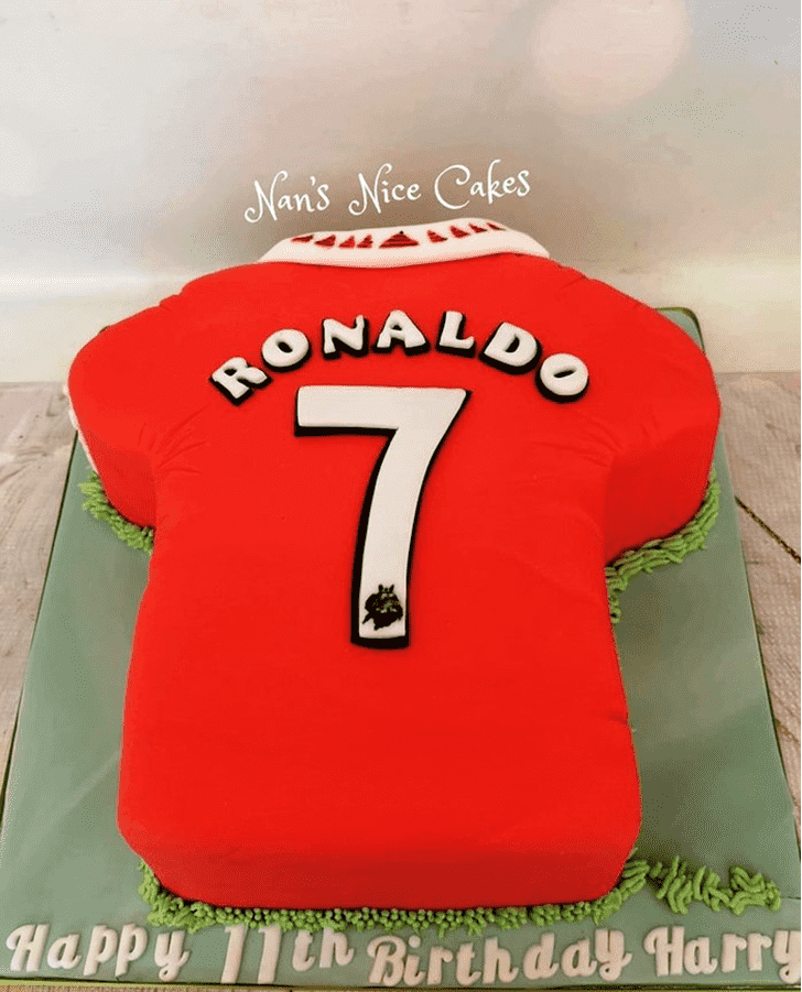Pleasing Cristiano Ronaldo Cake