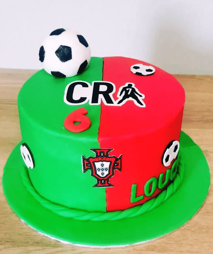 Slightly Cristiano Ronaldo Cake