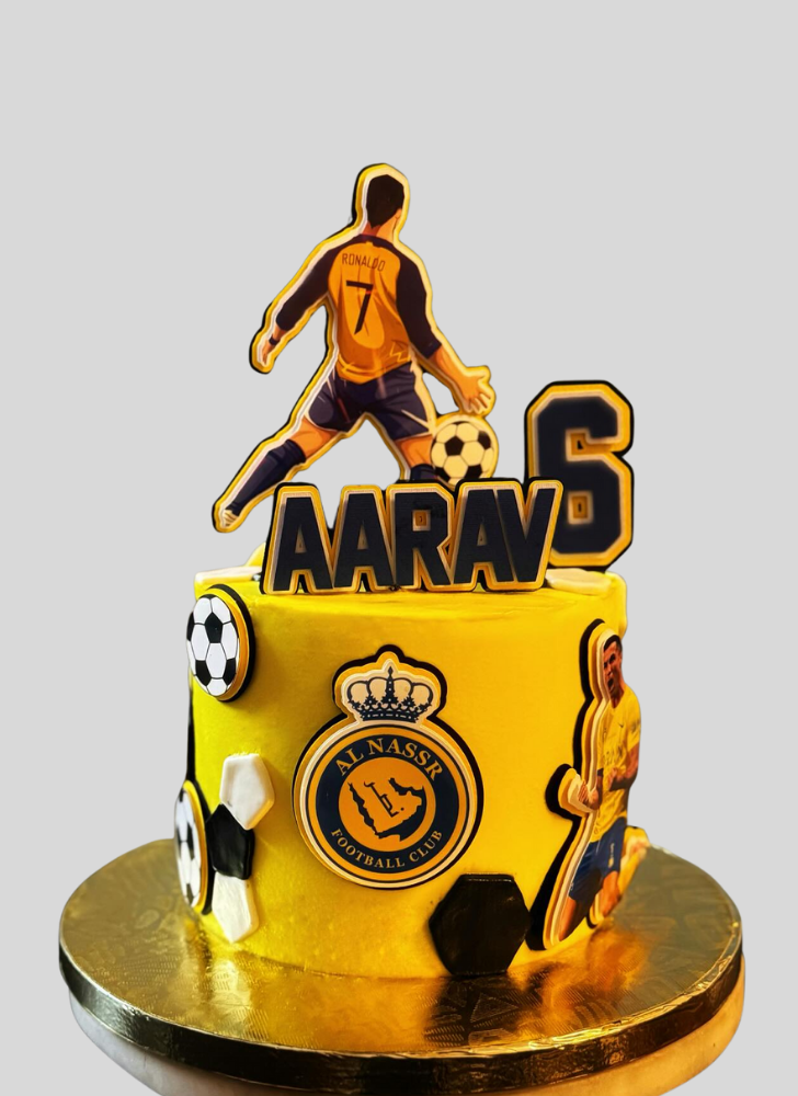 Admirable Cristiano Ronaldo Cake Design