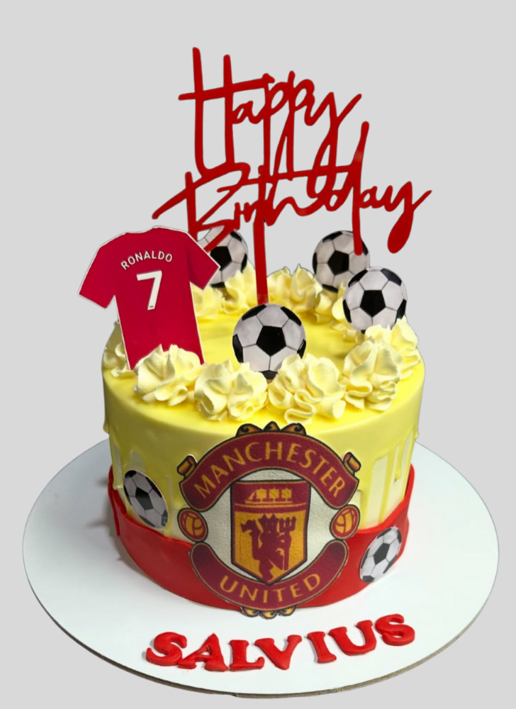 Adorable Cristiano Ronaldo Cake
