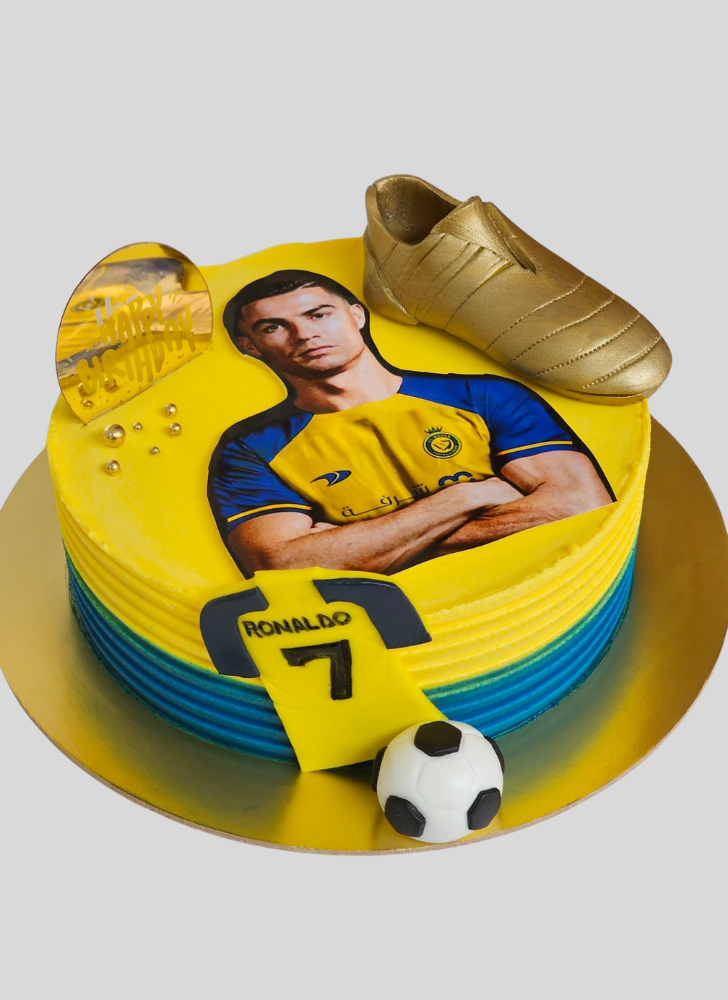 Alluring Cristiano Ronaldo Cake