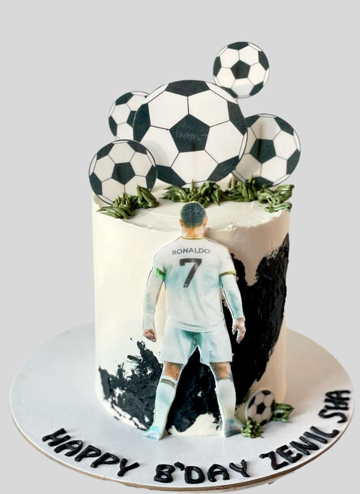 Charming Cristiano Ronaldo Cake