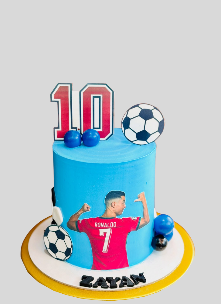 Comely Cristiano Ronaldo Cake