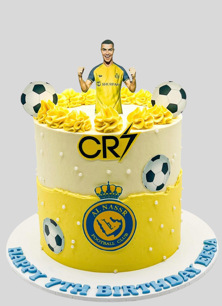 Cute Cristiano Ronaldo Cake