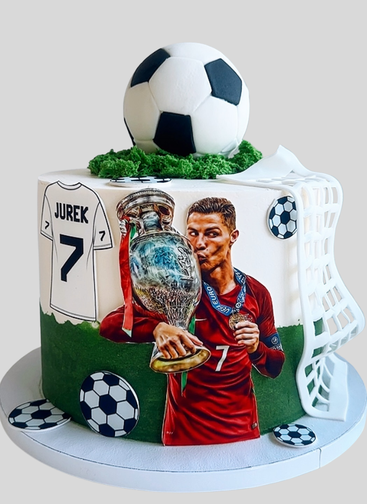 Delightful Cristiano Ronaldo Cake