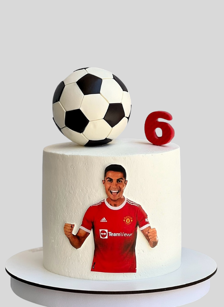 Exquisite Cristiano Ronaldo Cake