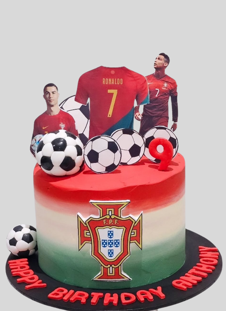 Fair Cristiano Ronaldo Cake