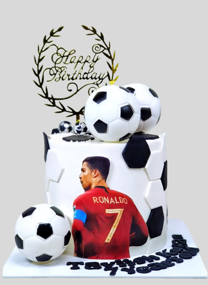 Graceful Cristiano Ronaldo Cake