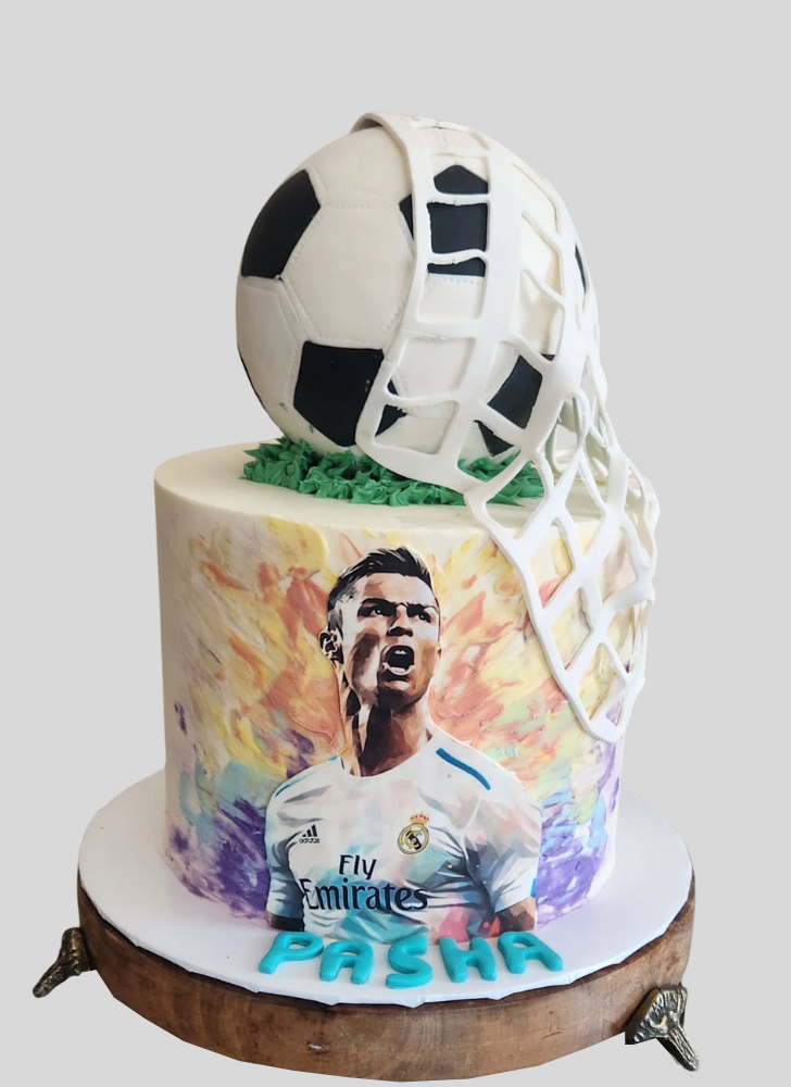 Pleasing Cristiano Ronaldo Cake