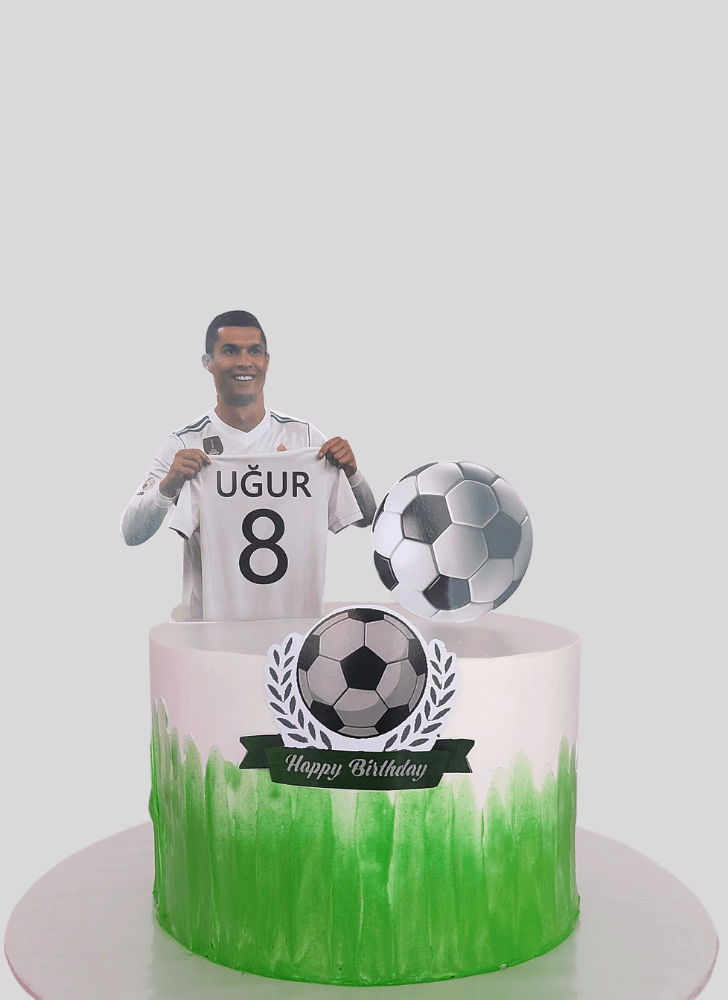 Pretty Cristiano Ronaldo Cake