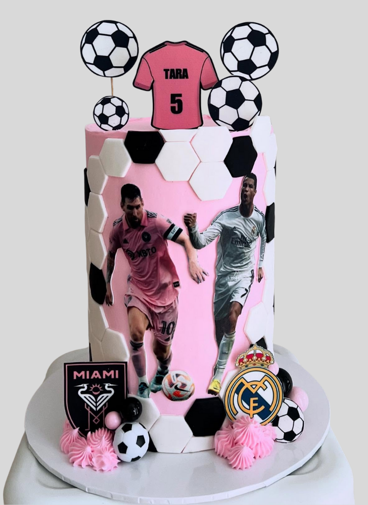 Resplendent Cristiano Ronaldo Cake