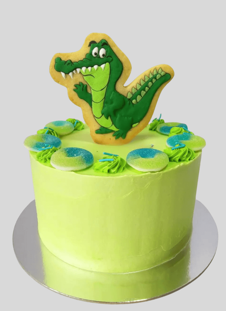 Gorgeous Crocodile Cake