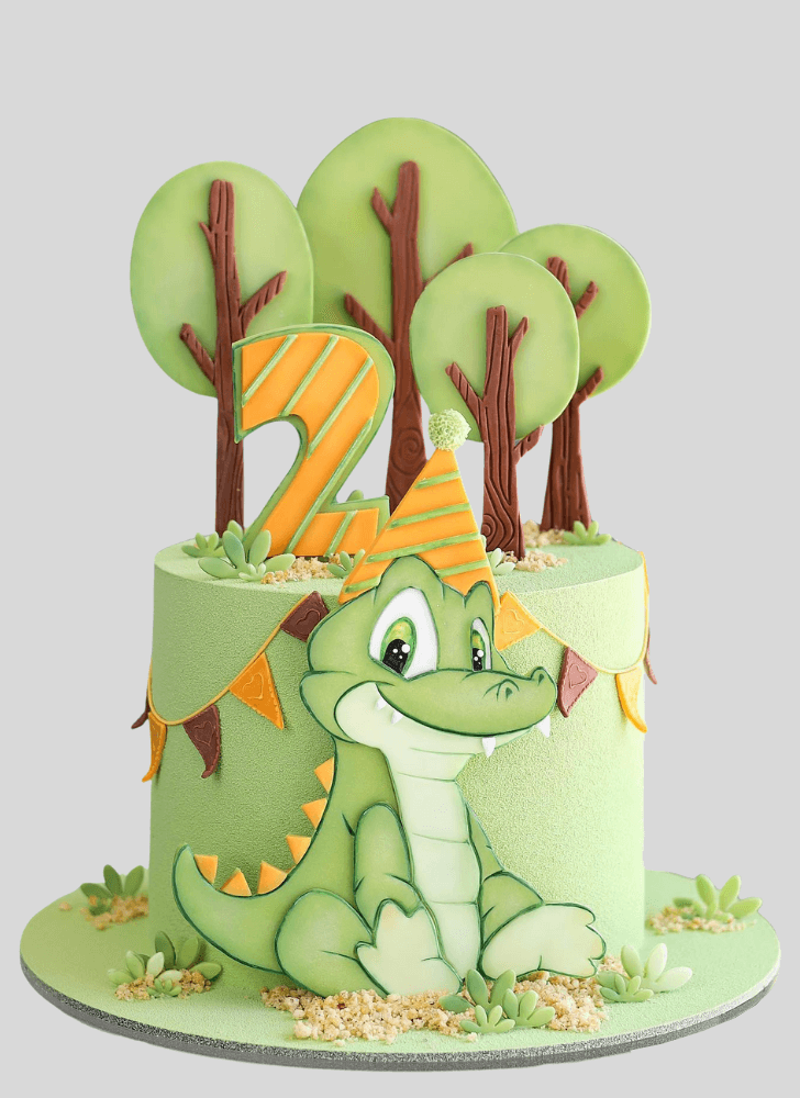 Superb Crocodile Cake
